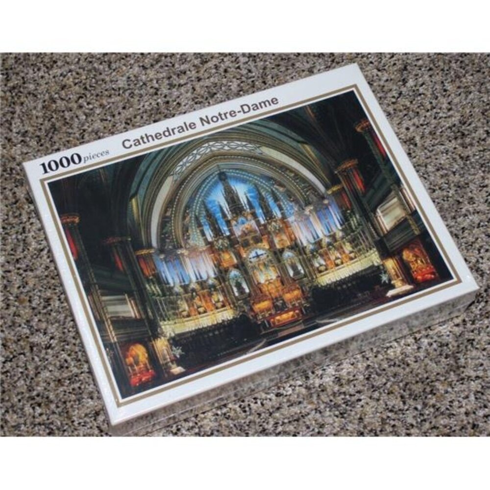 NEW Cathedrale Notre Dame Art Puzzle 1000 Pcs Puzzle Life Premium 1244